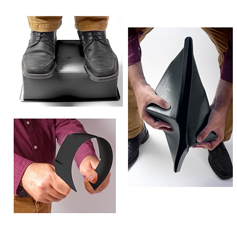 Adjustable Drawer Organizers 6 Set with Customizable Dividers in Stackable Durable Plastic for Underwear Crafts Baby Clothes Office Bathroom amp Under Sink Storage Black