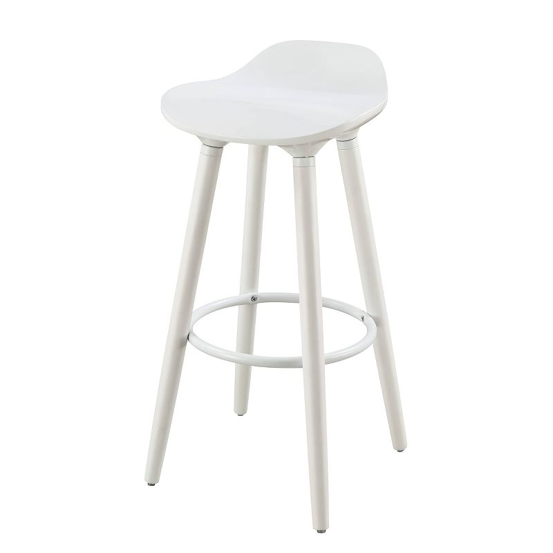 Baylyn Barstools White - Adore Decor
