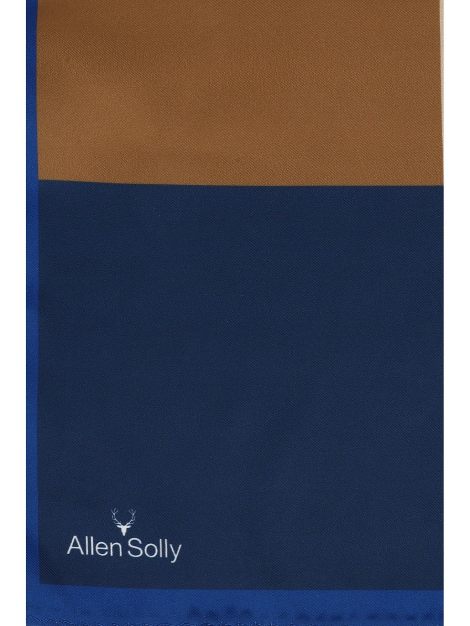 Van Heusen Green Printed Pocket Square