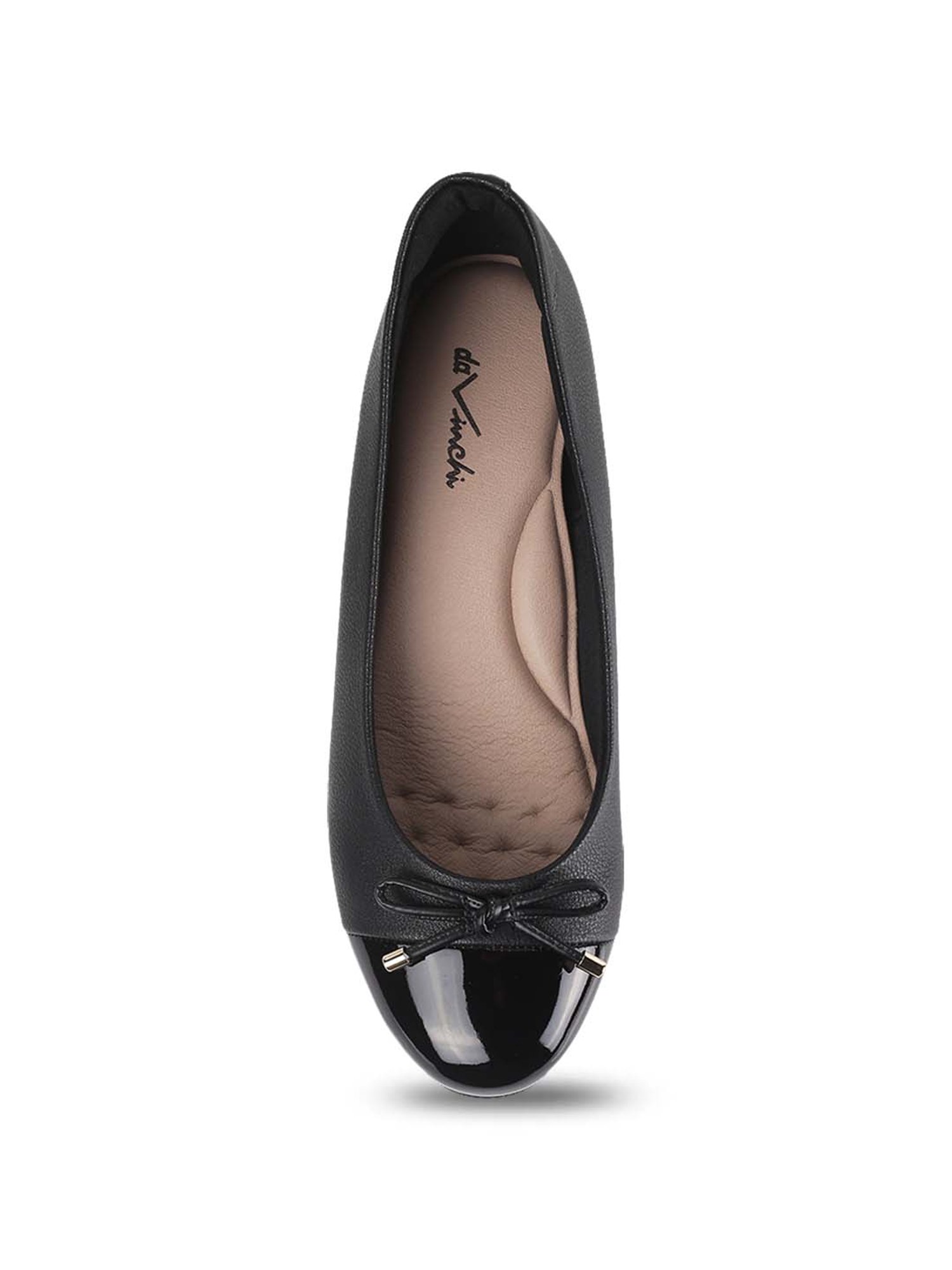 Da Vinchi by Metro Women's Black Flat Ballets