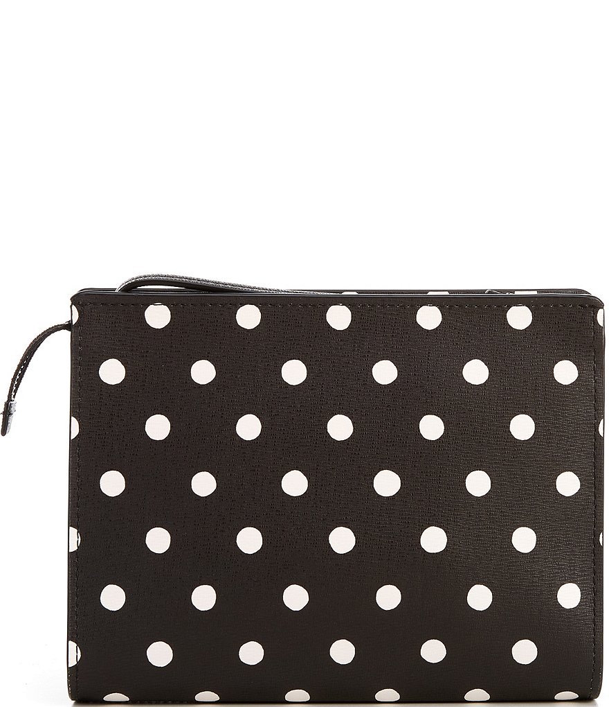 HOBO Link Leather Zip Wristlet