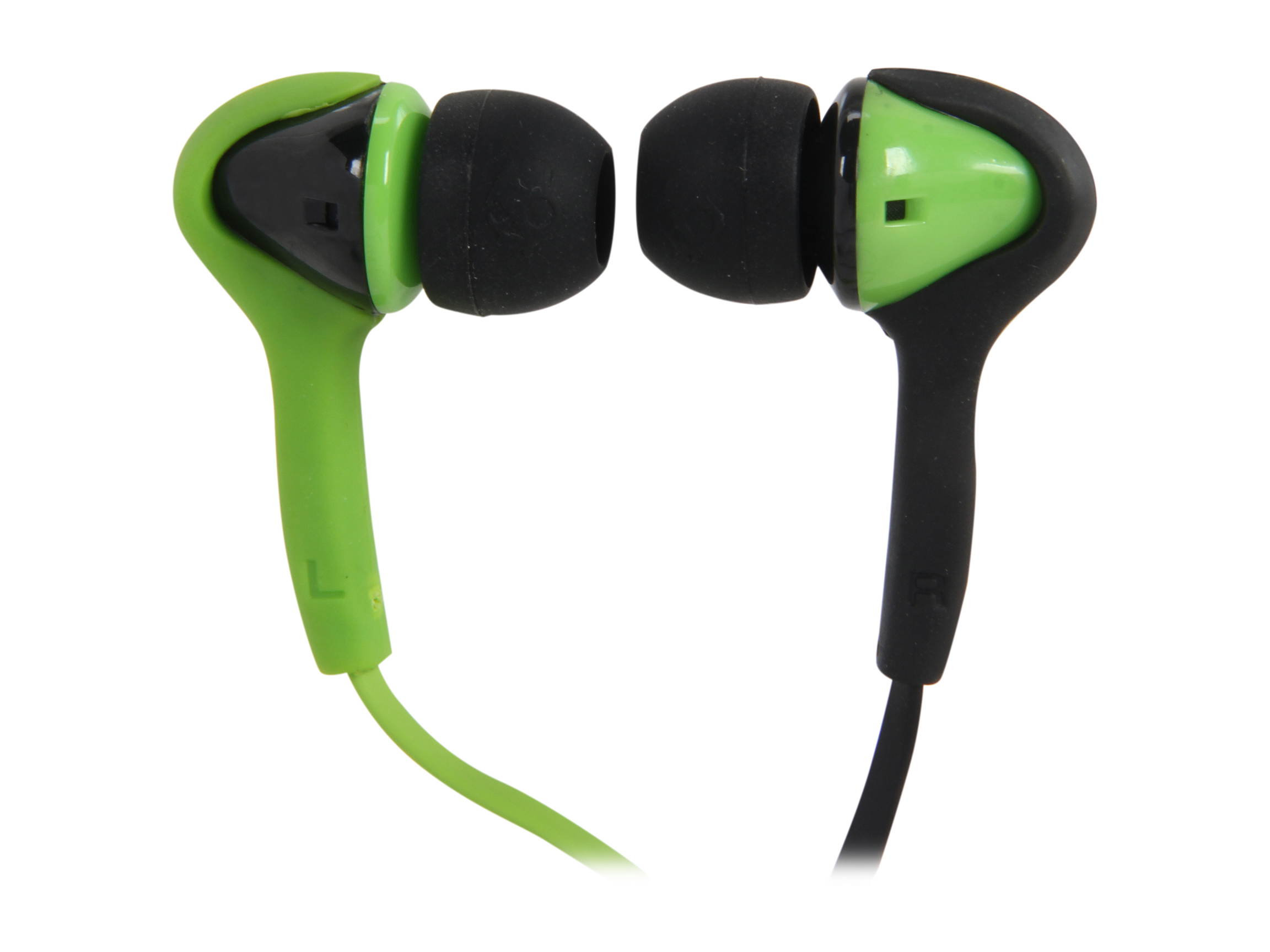 Skullcandy Black/ Lurker Green S2SBFY-129 Smokin' Buds w/Mic, Black/ Lurker Green