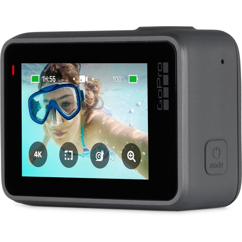 Compact Size 720P HD Digital Camera Camcorder 5MP CMOS Sensor 2.0" LCD Screen 3 Meters Waterproof with Built-in Microphone for Kids Children Students Boys Girls Summmer Gift