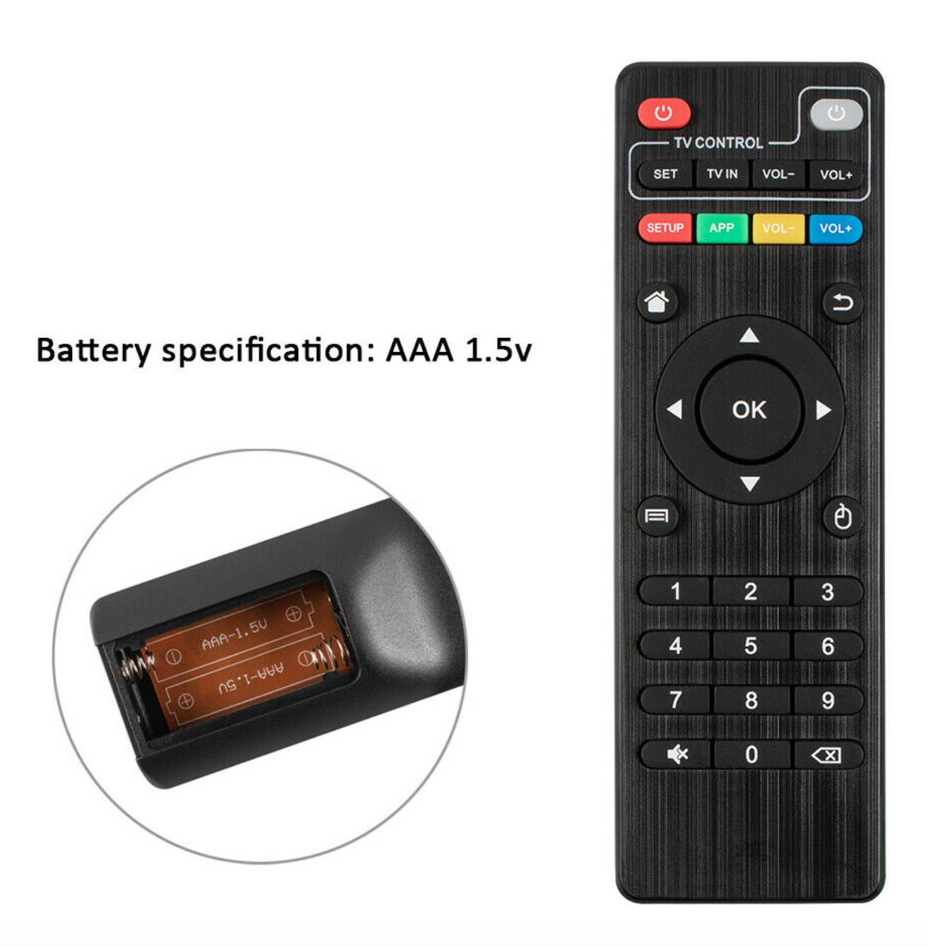 MXQ Pro Android 7.1 Smart TV Box 8G Quad Core 4K HD 2.4GHz WiFi Media Player