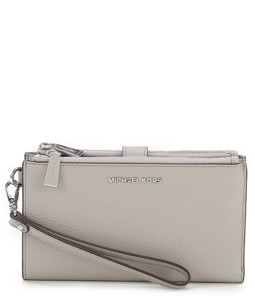 HOBO Link Leather Zip Wristlet