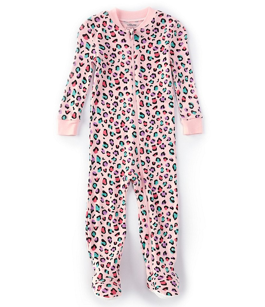 Hudson Baby Infant Girl Fleece Long-Sleeve Gowns 3pk, Navy Rose, 0-6 Months