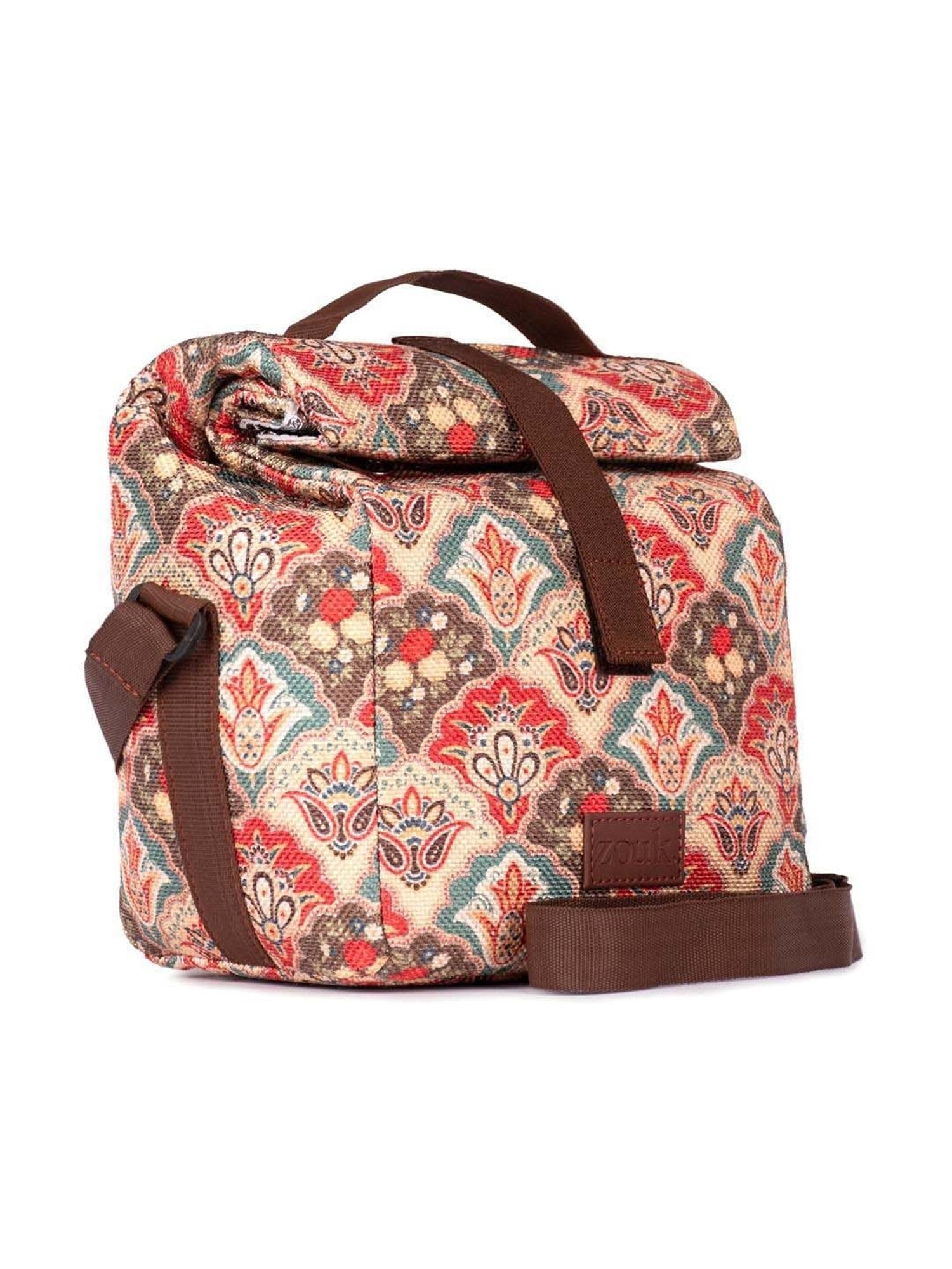 ZOUK Multicolor Printed Handbag
