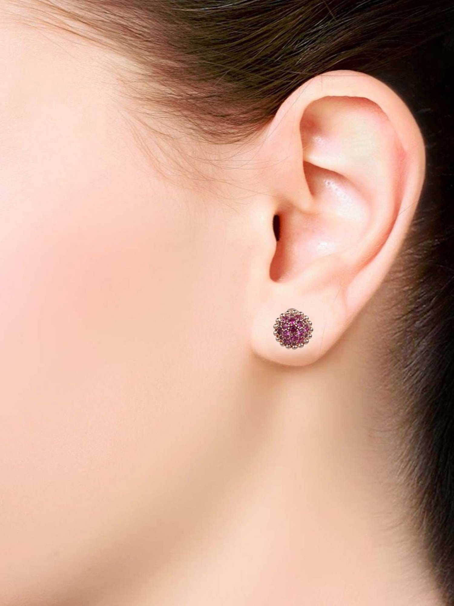 The Real Effect London 800 Silver Earrings for Women