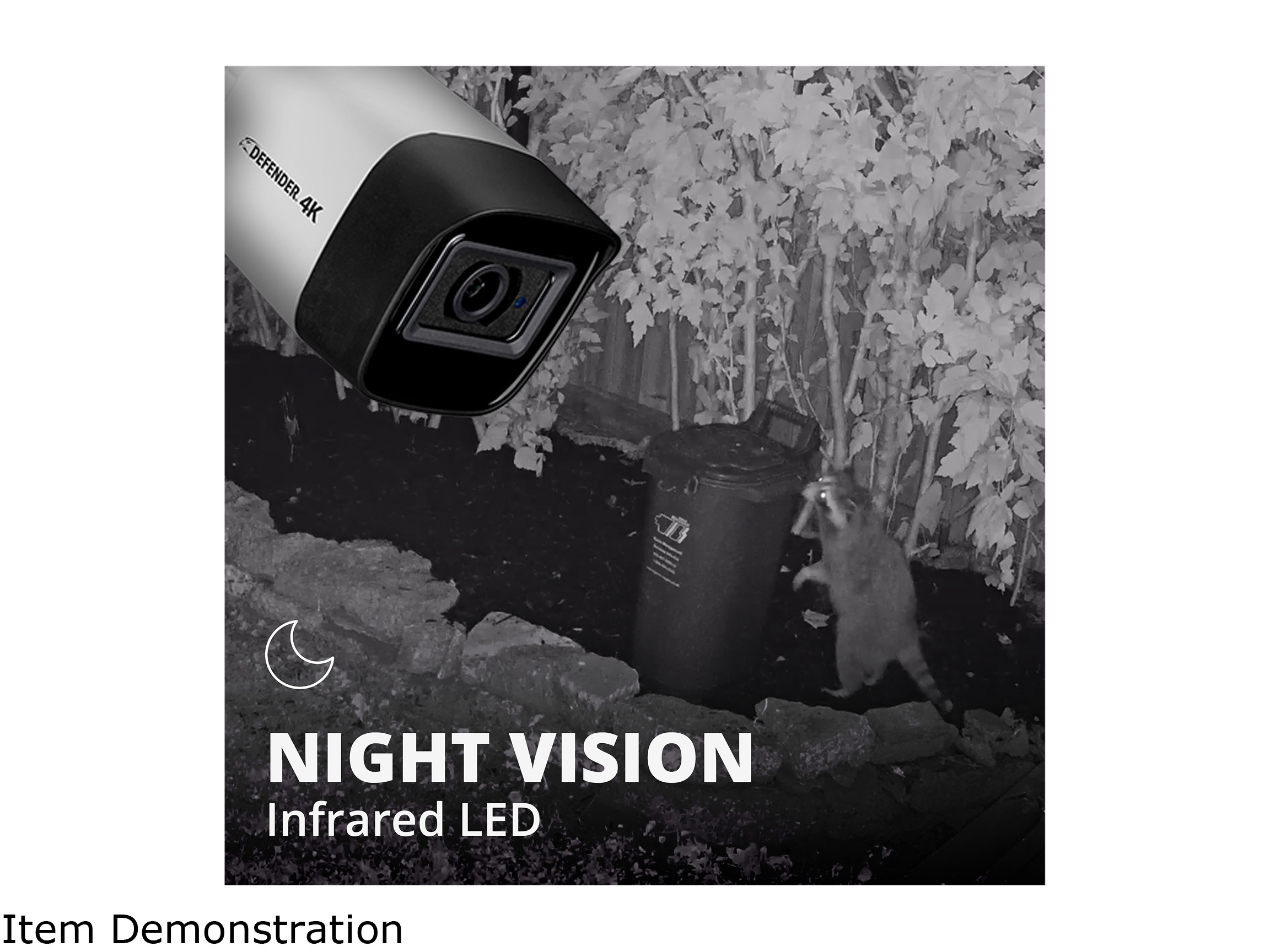 Defender Ultra HD 4K (8MP) Wired Security System with 4 Night Vision Cameras and 1TB DVR