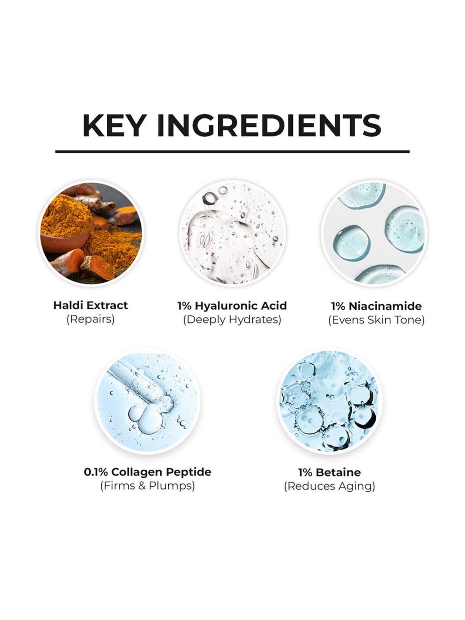 Dr. Sheth's Haldi & Hyaluronic Acid Serum - 30 ml