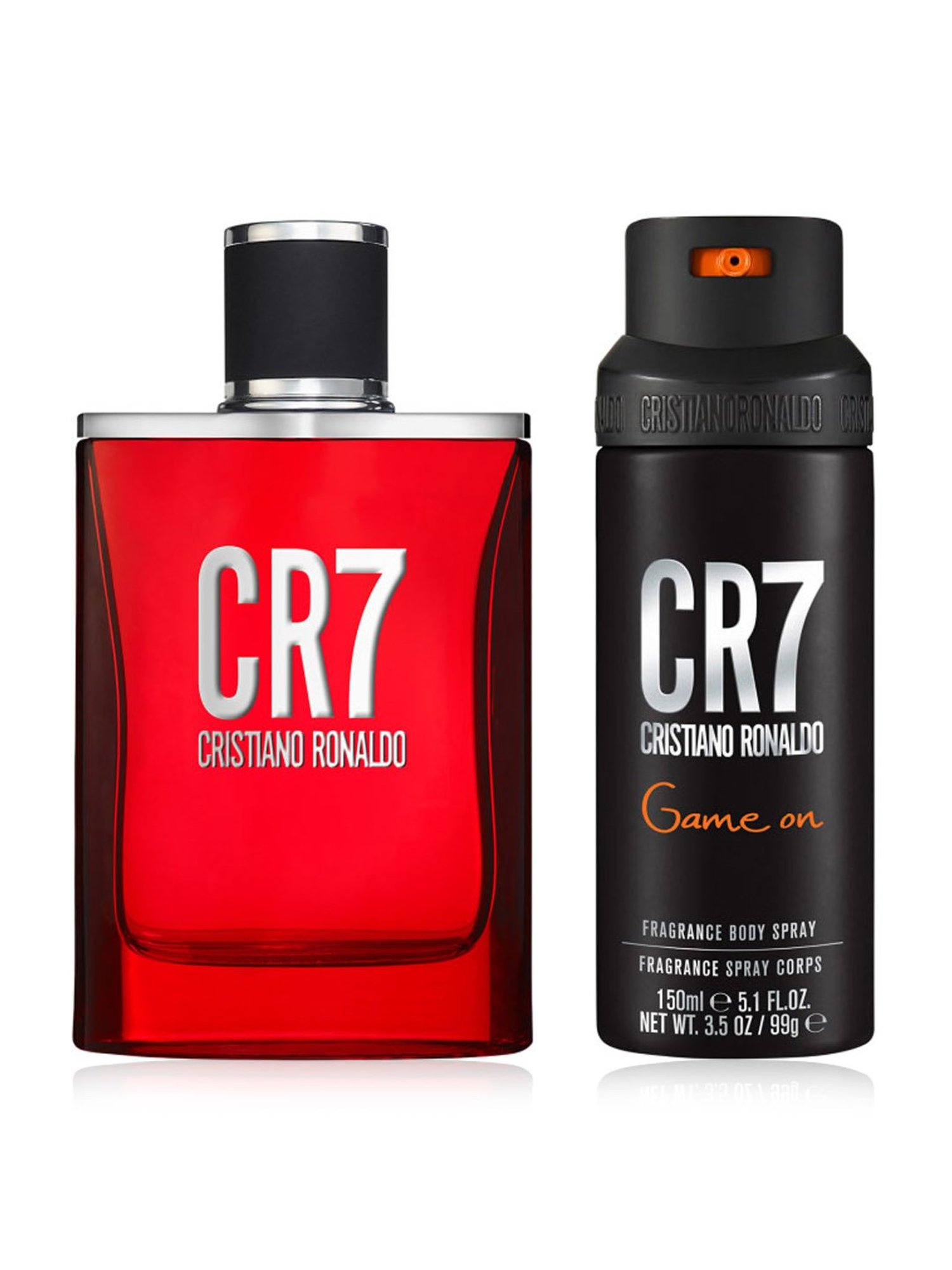 Cristiano Ronaldo CR7 Eau de Toilette & Game On Body Spray Set
