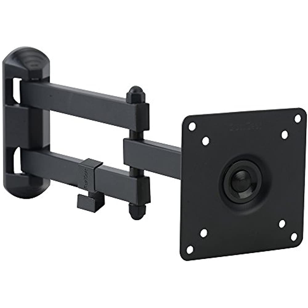 QualGear&reg; QG-TM-022-BLK Articulating TV Wall Mount 15-27 Inch, Black