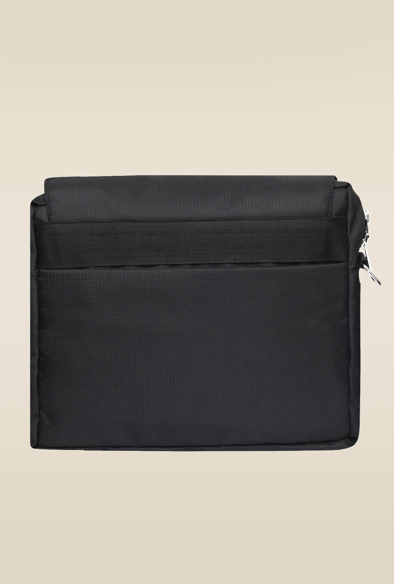 Kara Black Unisex Messenger Bag