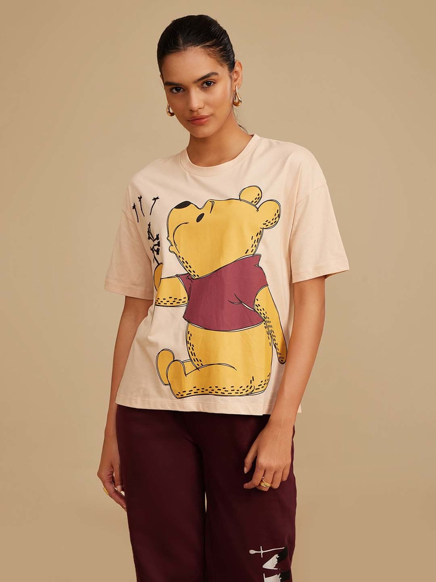 Disney Winnie The Pooh Sequined T-Shirt