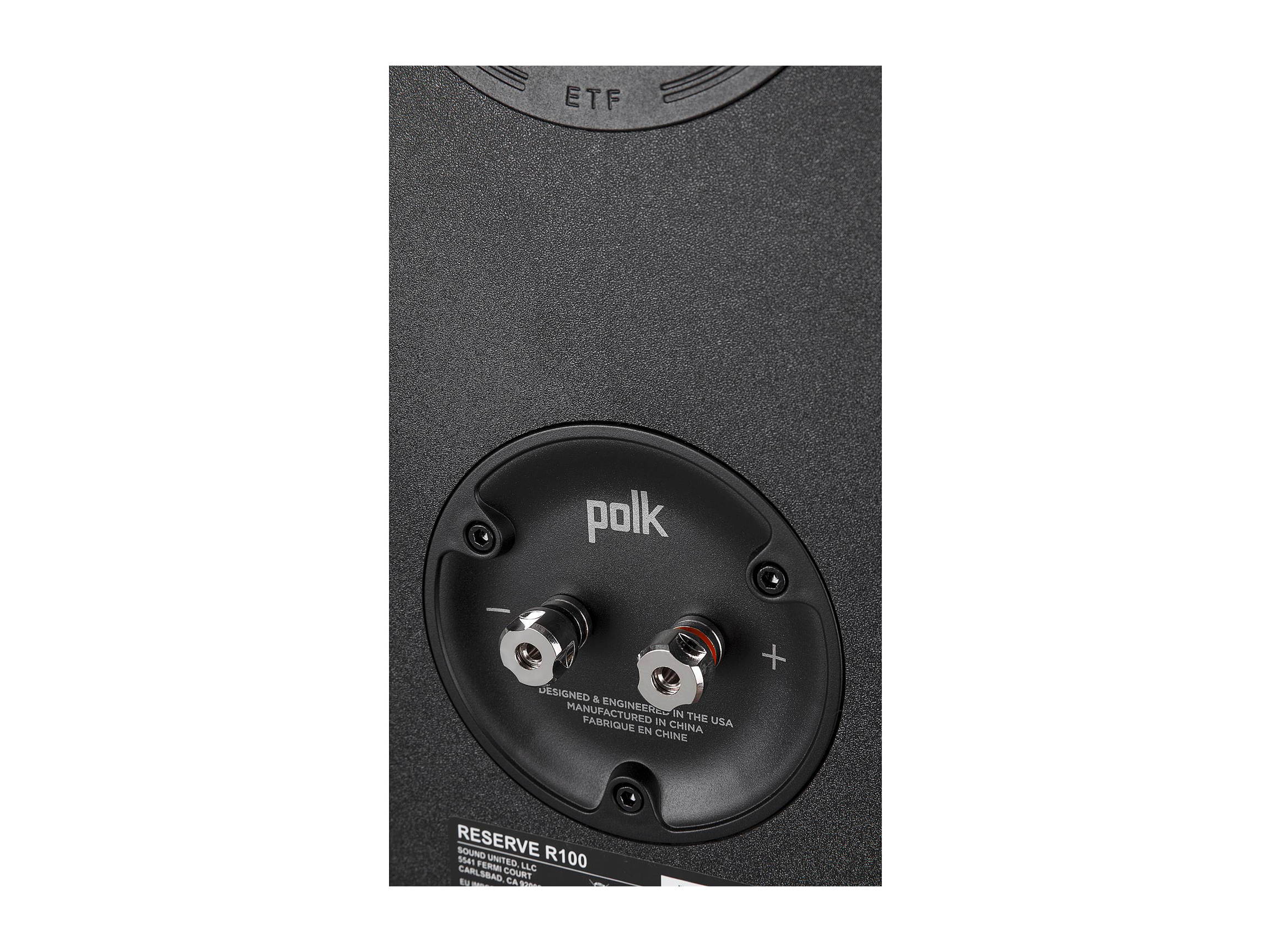Polk Audio Reserve Series R700 Black Premium Floorstanding Loudspeaker - Single