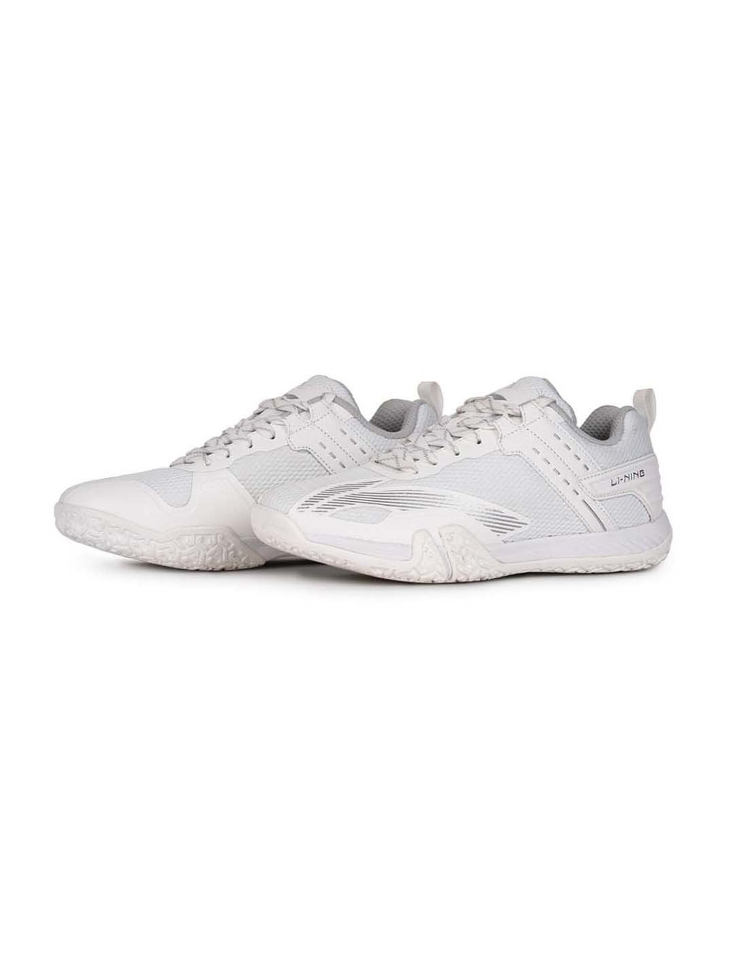 Li-Ning Men's Saga Lite 8 White Indoor Court Shoes