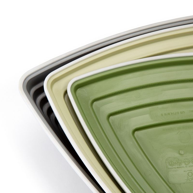 JumpOff Jo Rocksteady Balance Stepping Stones for Kids, Promotes Balance & Coordination, Set of 6 Balance Blocks, Tall Set, Camo Colors