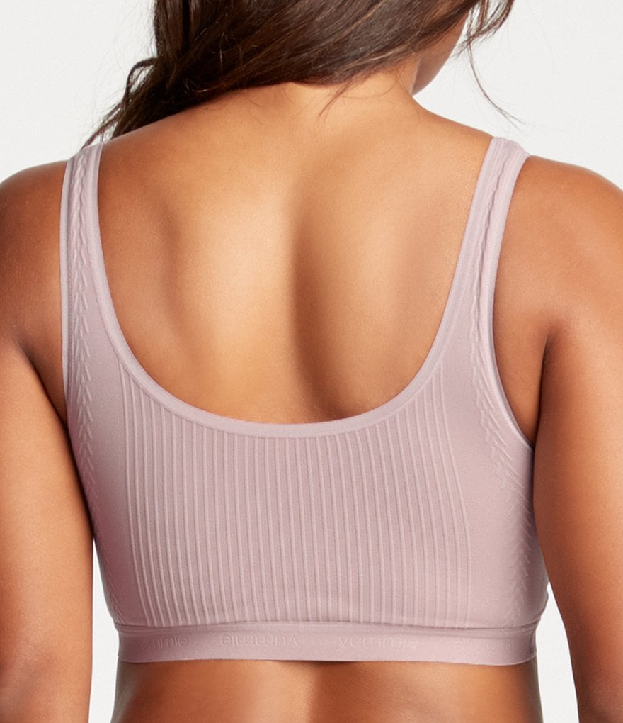 Yummie Farrah Ribbed Cropped Bralette
