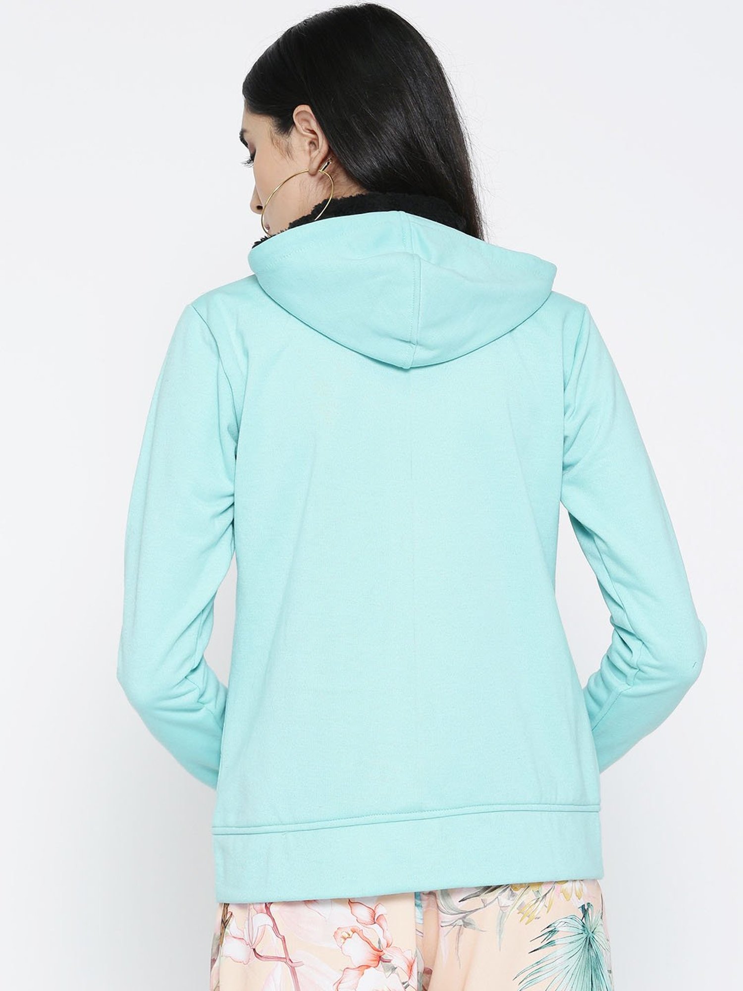 Belle Fille Turquoise Regular Fit Jacket