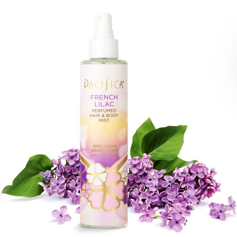 French Lilac by Pacifica Perfumed Hair & Body Mist Women's Body Spray - 6 fl oz