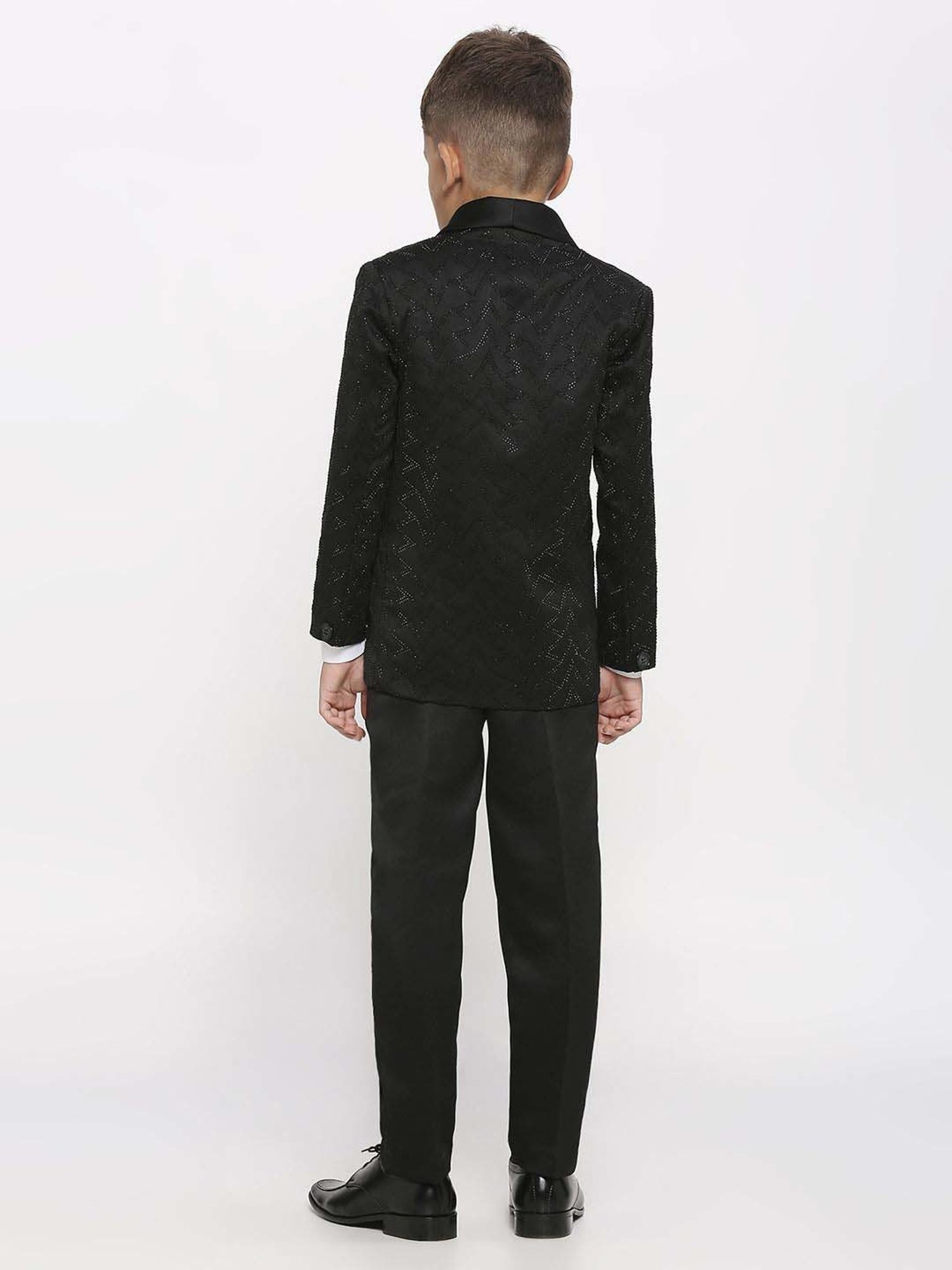 Blue Giraffe Kids Black & Pink Regular Fit Shirt Set