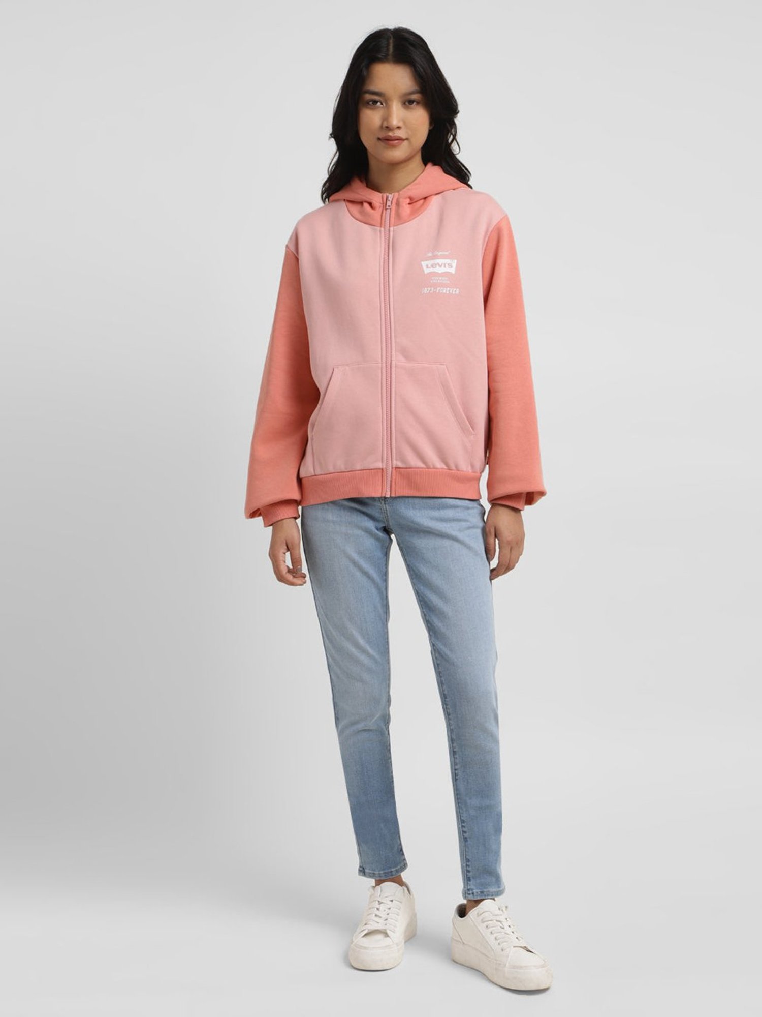 KENDALL + KYLIE Multicolored Printed Hoodie