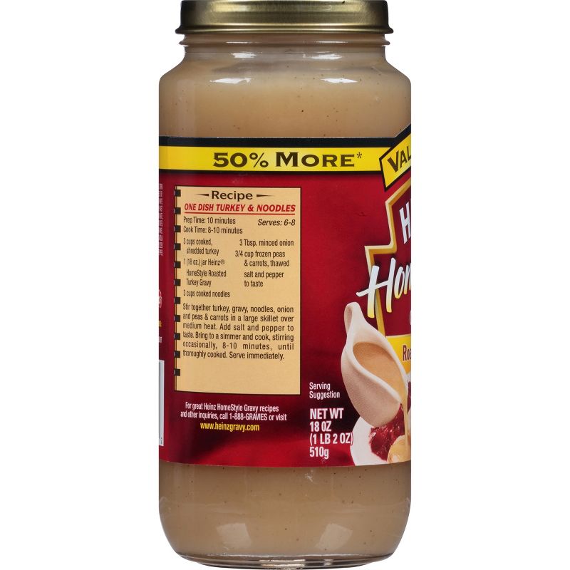 Heinz Home Style Roasted Turkey Gravy - 18oz