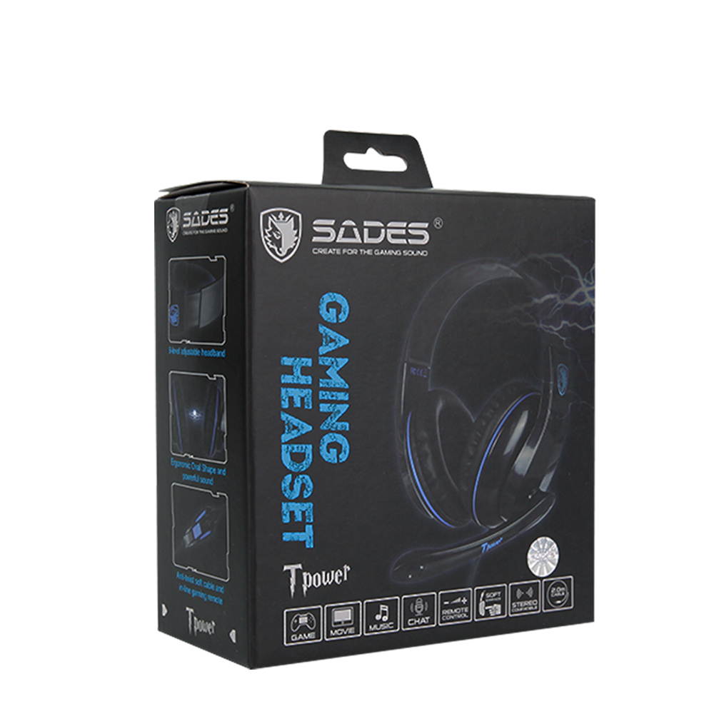 SADES TPower 3.5mm Gaming Headset Stereo Sound Super Lightweight For PC