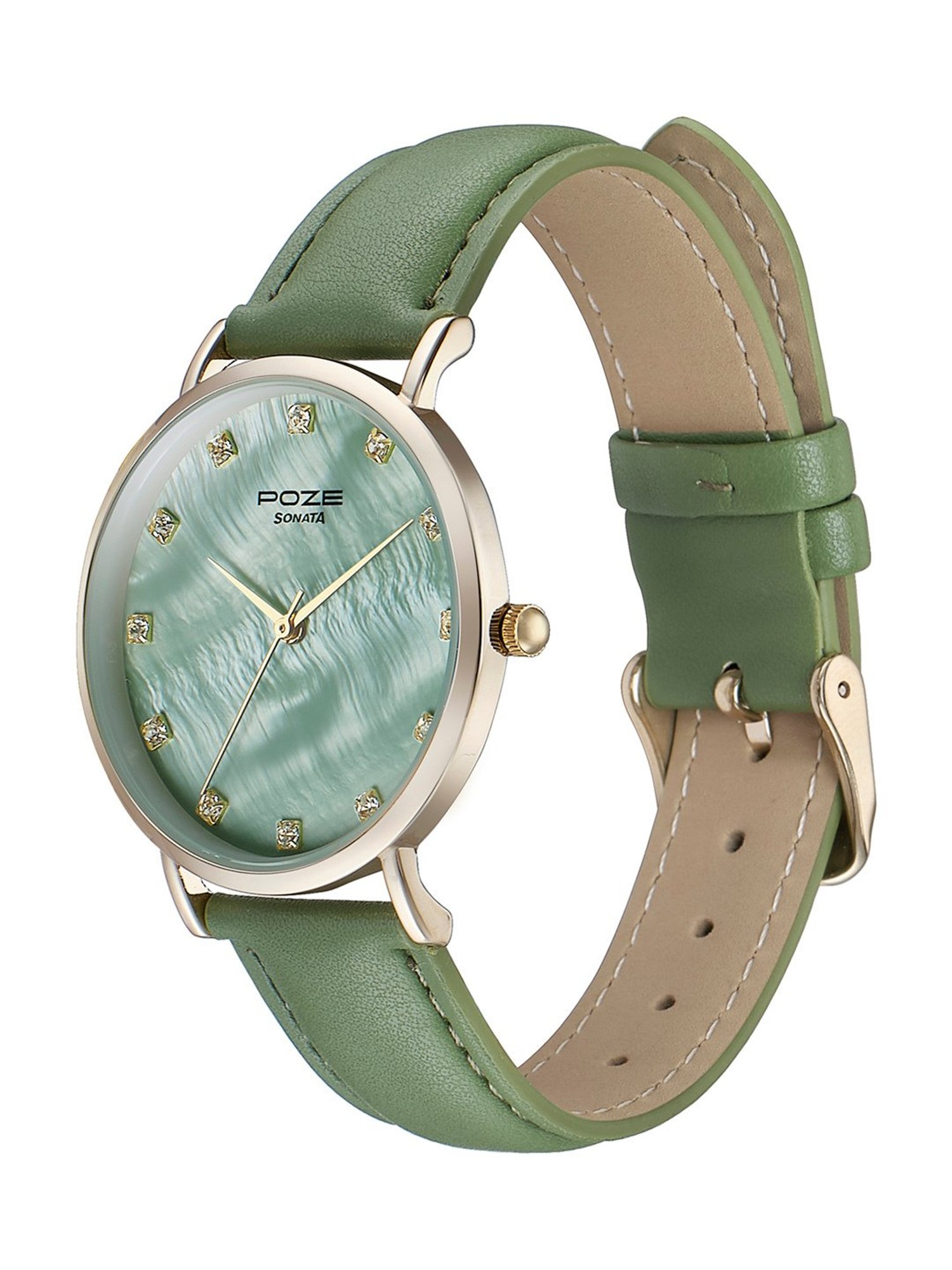 Sonata Poze SP80084YL01W Sonata Poze 3.0 Analog Watch For Women