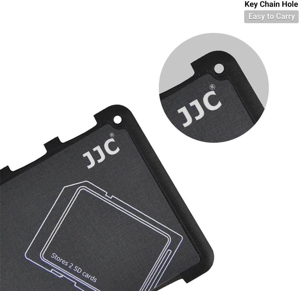 6 Slots SD Micro SD Card Case Storage Organizer, Lightweight Ultra-Thin Credit Card Size fit 2 SD SDHC SDXC Cards and 4 Micro SD TF MSD Cards