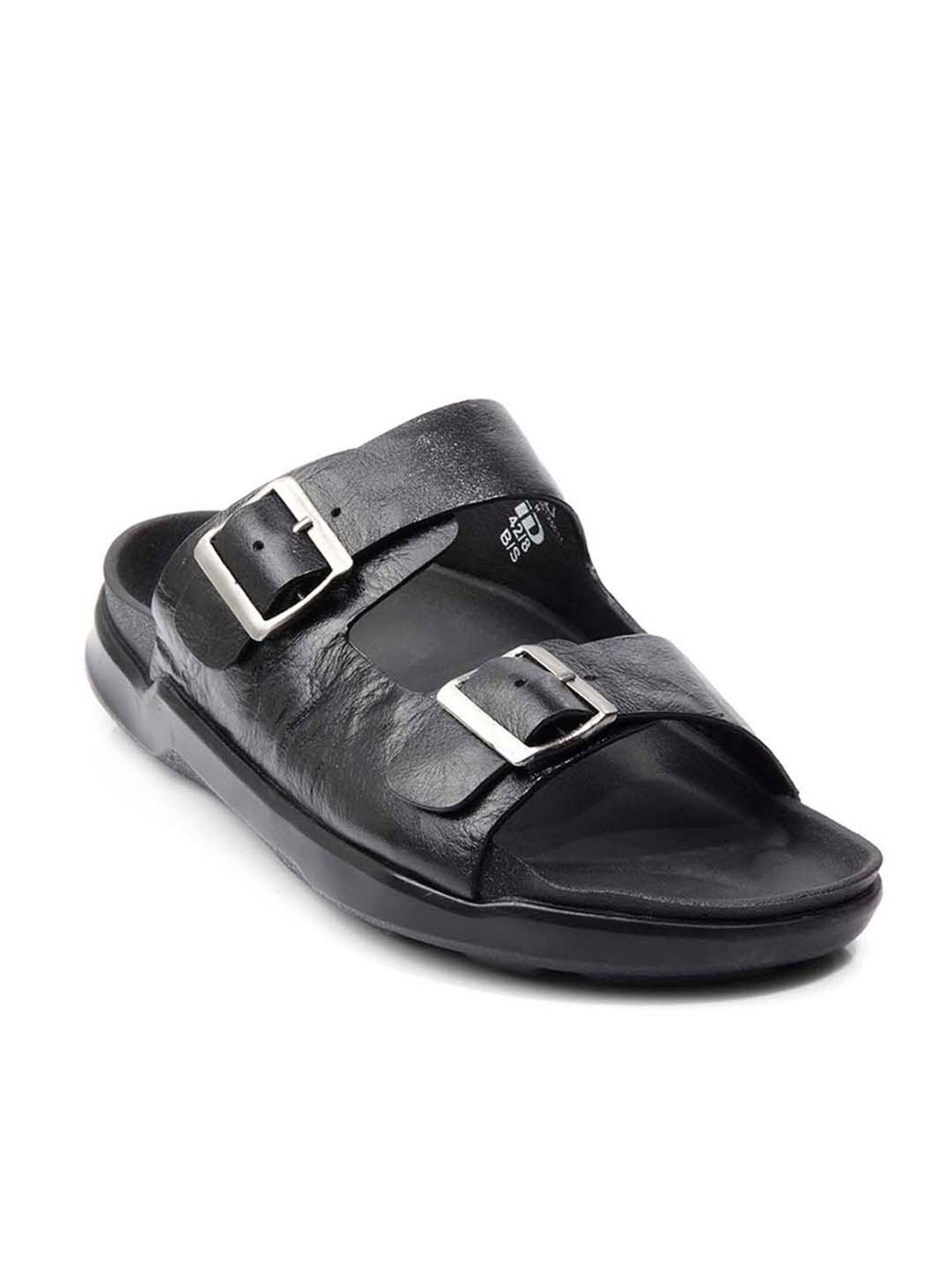 ID Men's Black Casual Sandals