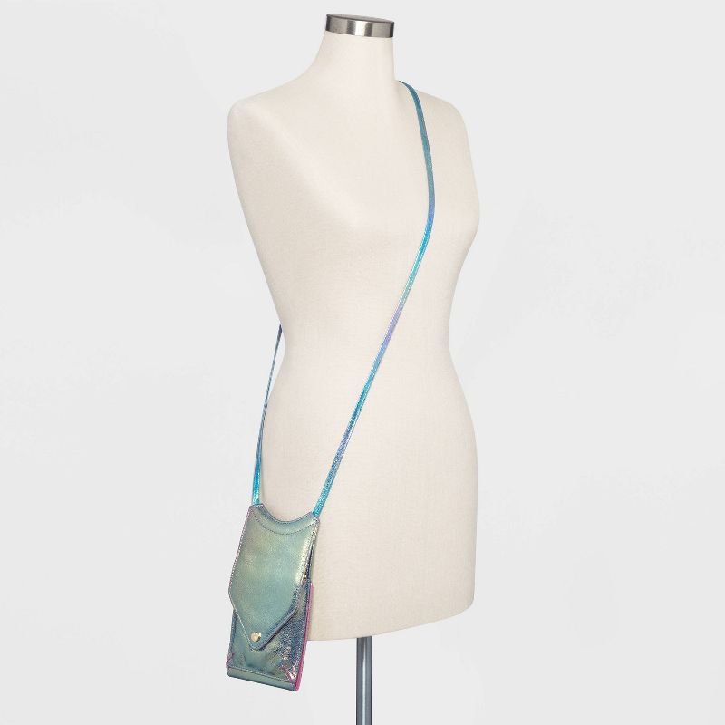 Bueno Zip Closure Crossbody Bag - Black