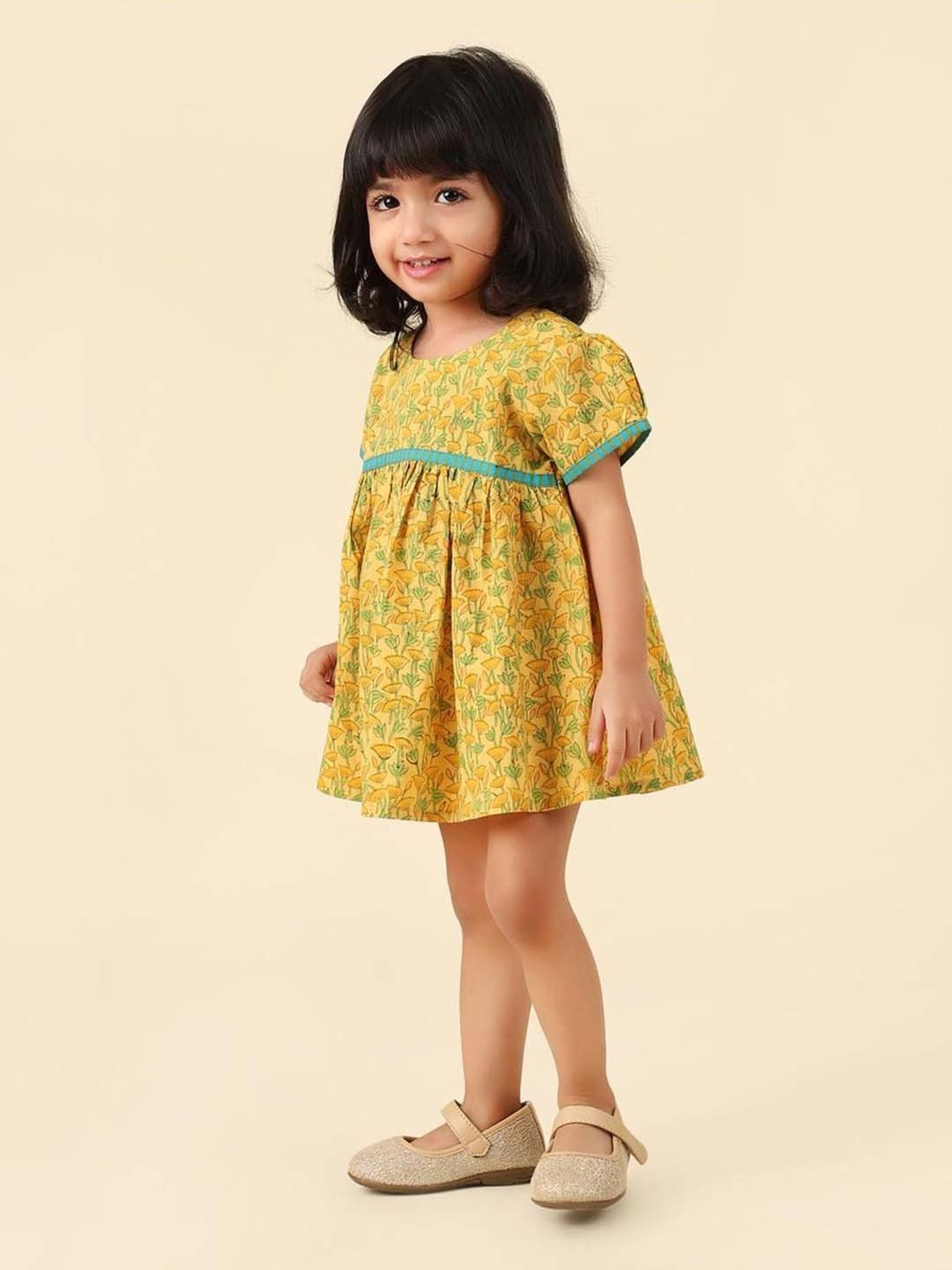 KIDS ONLY Black Floral Print Dress