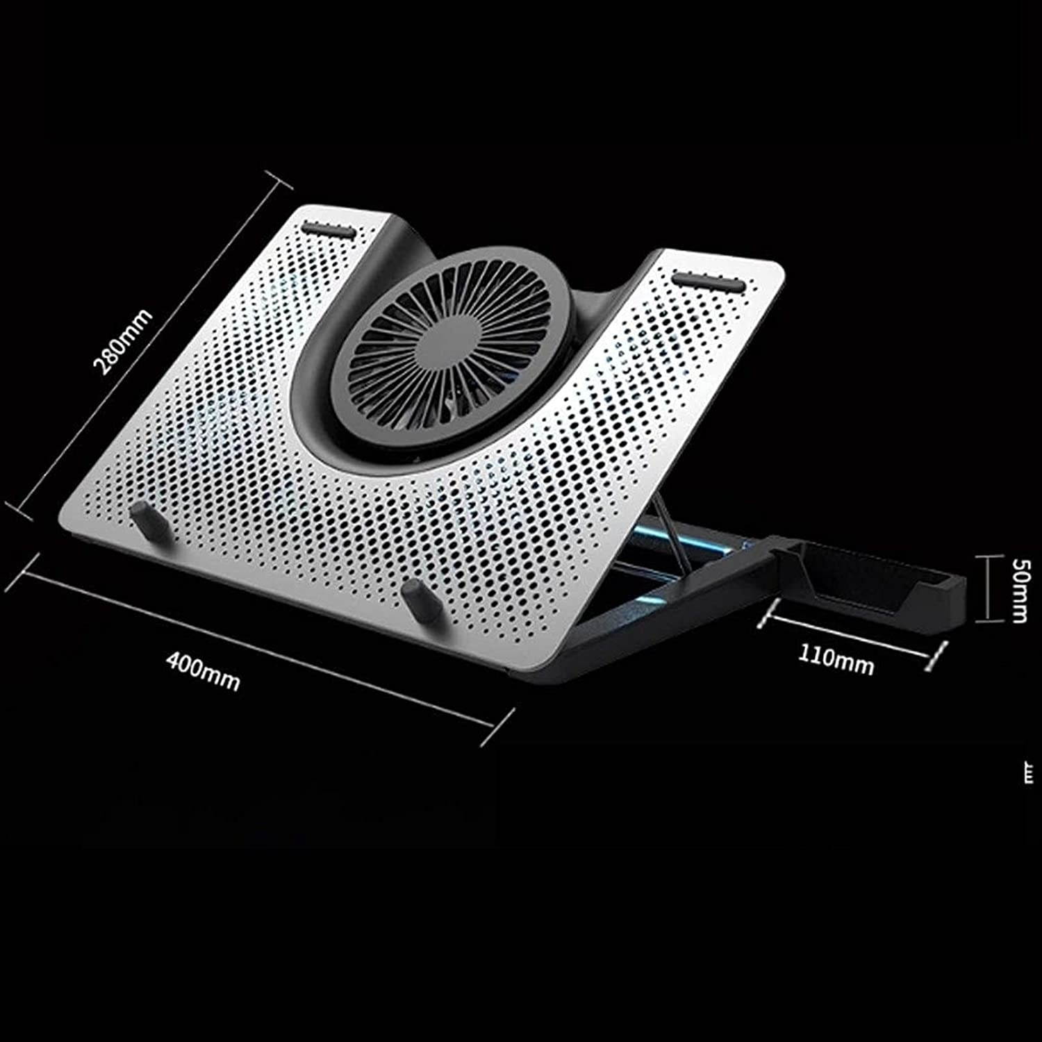 Computer Cooler USB Cooling Fan Laptop Notebook Cinema Cooler USB External Heat Sink Computer Bracket High Speed Mute Cool Pad (Color : NO.3)