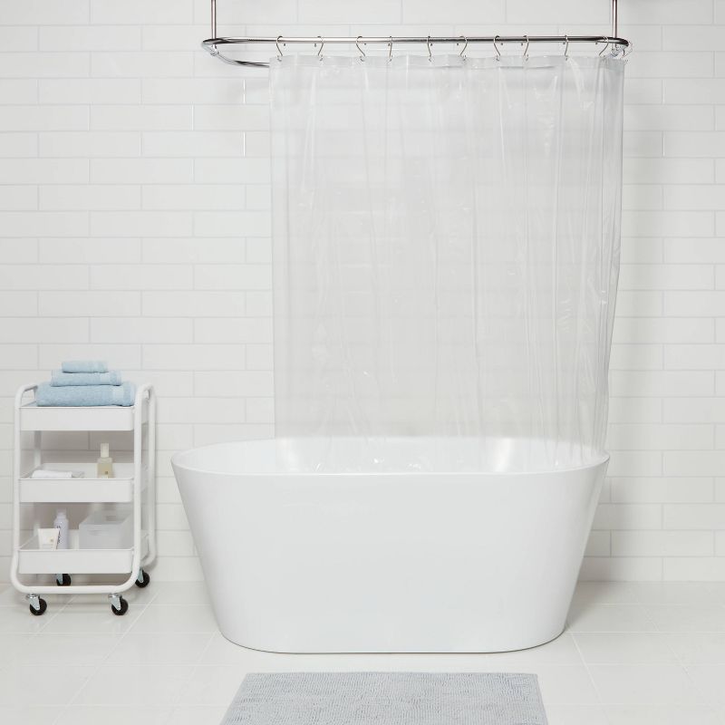 PEVA Light Weight Shower Liner Clear - Room Essentials™