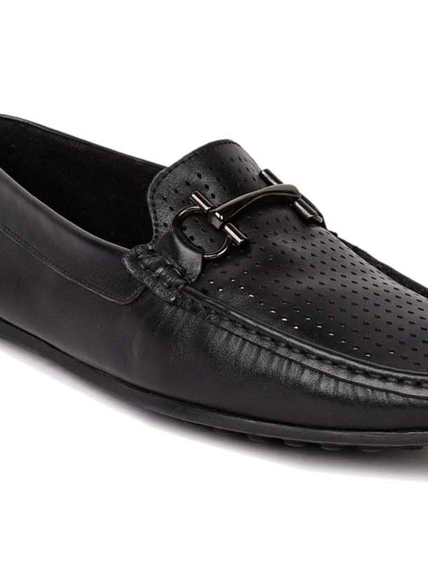 Gabicci Men's Ken Miles G Black Casual Loafers