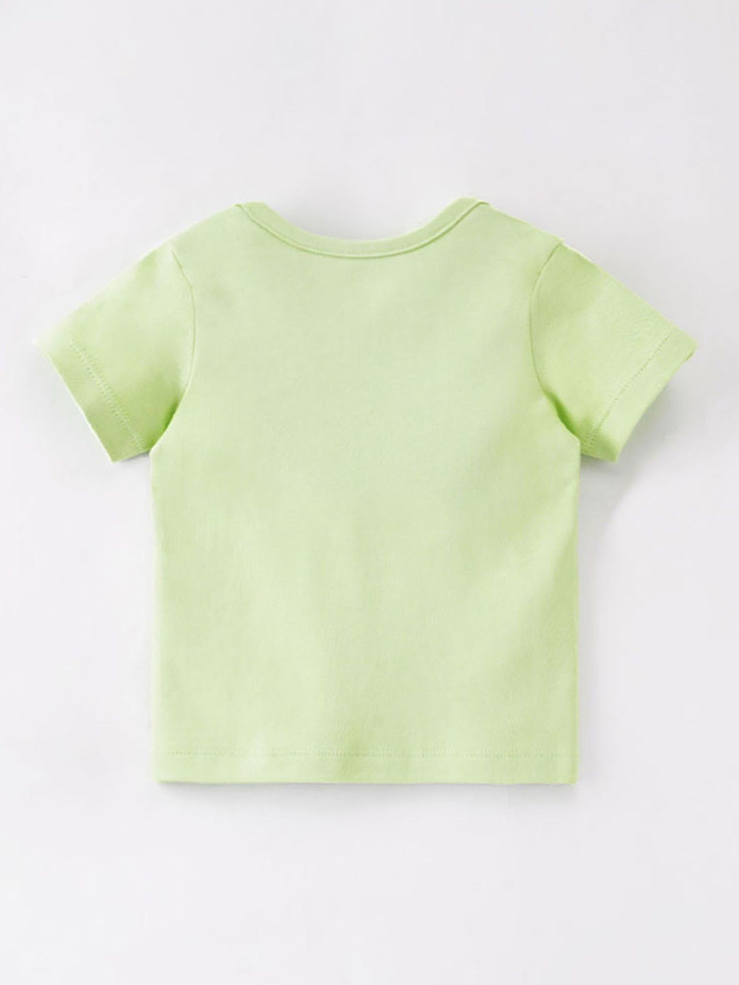 Ed-a-Mamma Baby Green Printed T-Shirt