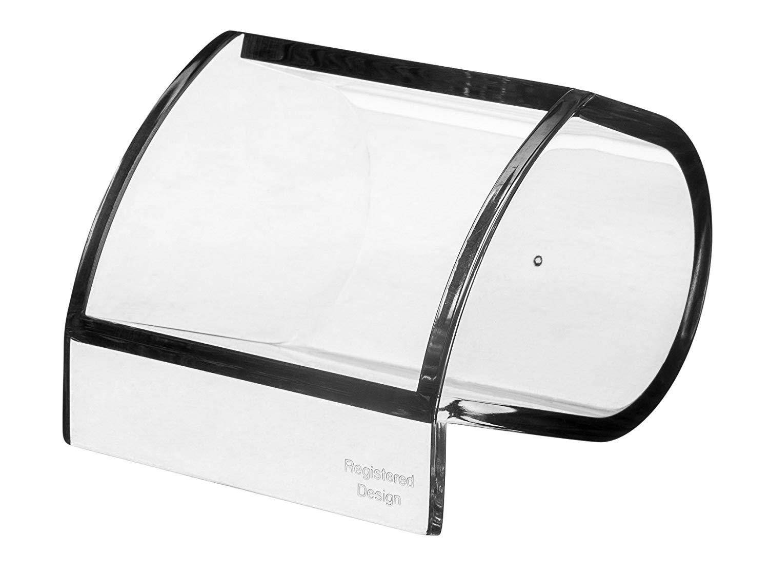 Kantek Paper Clip Holder, Acrylic, 3 x 4 x 3.5 Inches, Clear (AD-40)