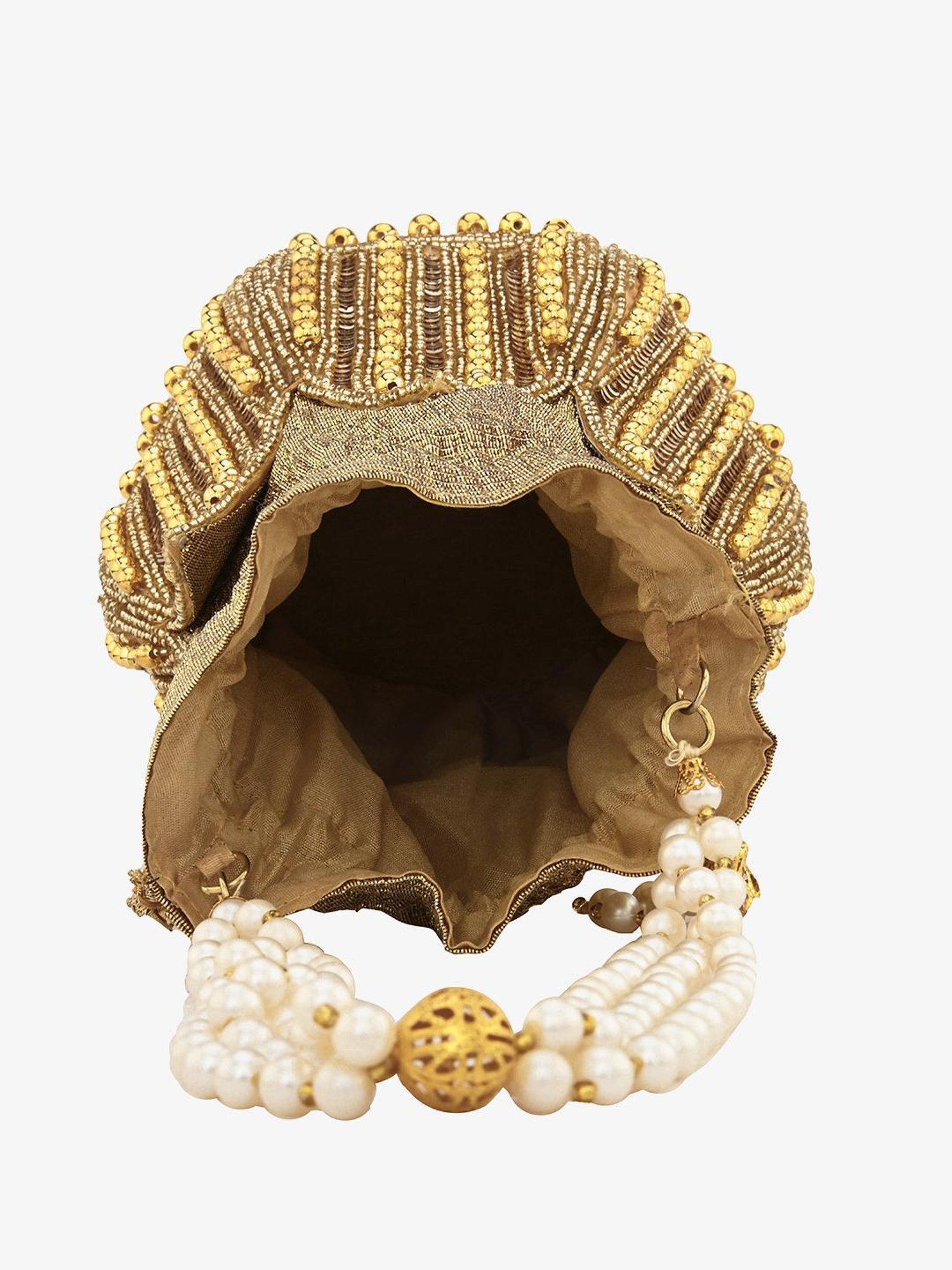 Call It Spring Silver Embellished Potli