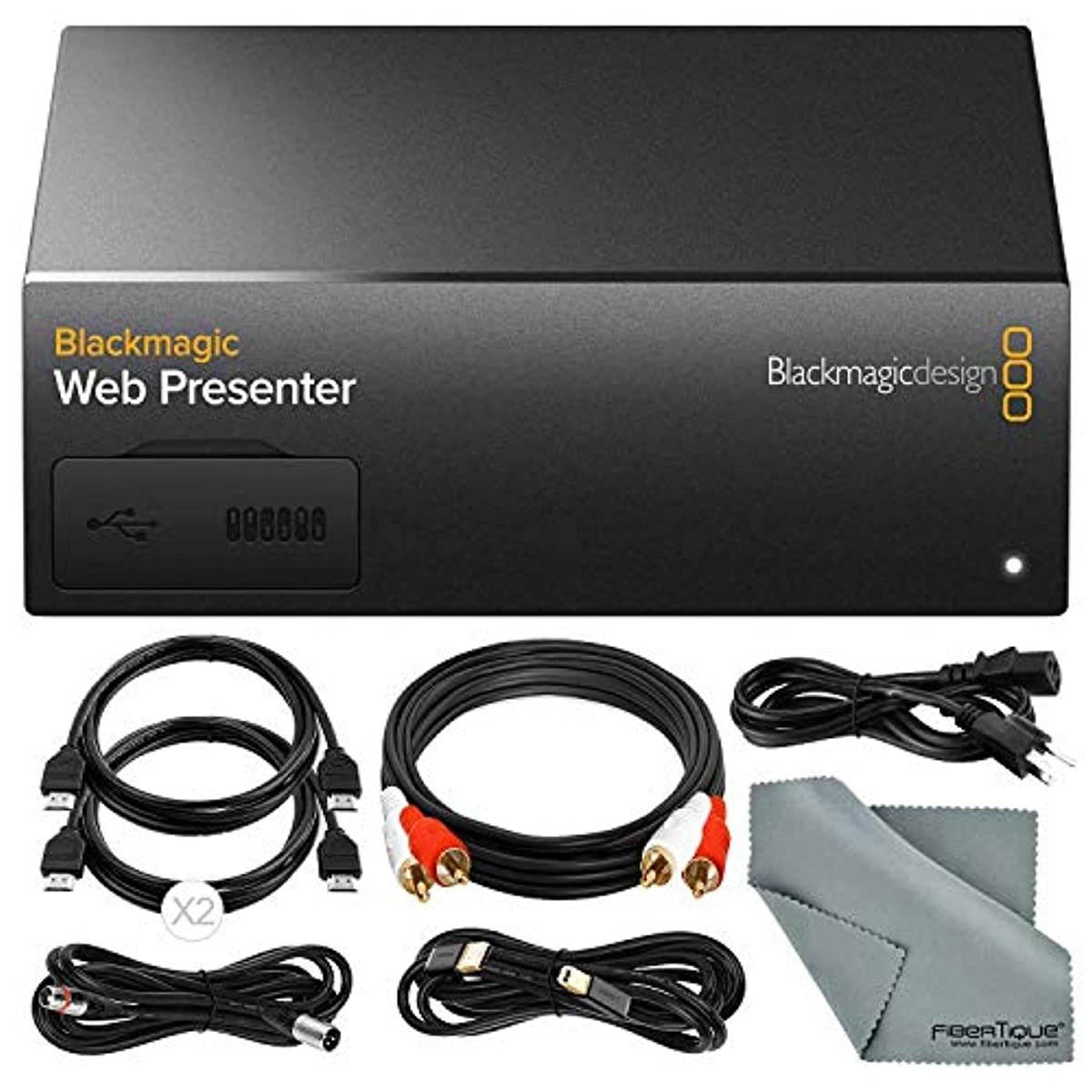 Blackmagic Design Web Presenter with Accessory Bundle
