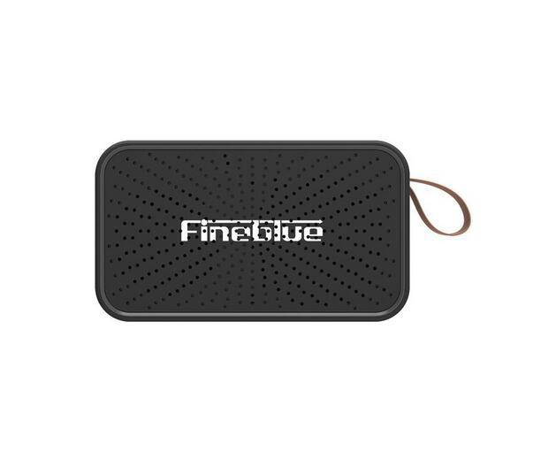Fineblue MK12 Wireless Bluetooth Speaker Loudspeaker Super Stereo Deep Bass Subwoofer Support Headset Handsfree Sound Support TF (Black)
