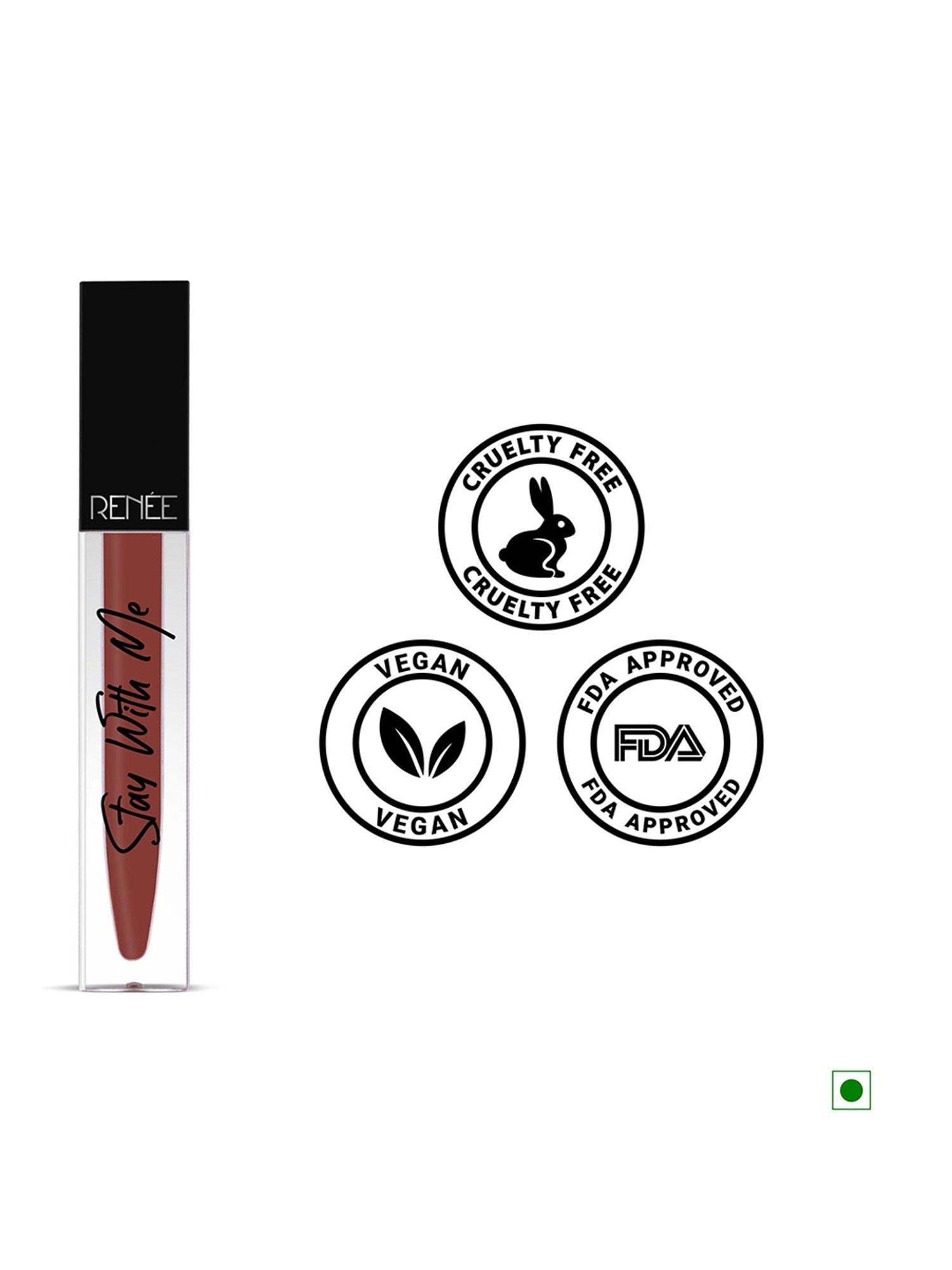 RENEE Stay With Me Matte Lip Color Play Of Clay - 5 ml
