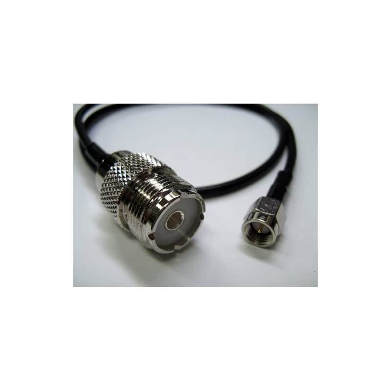 Original HS-05 18" Cable Adapter SO-239 (UHF Female) to SMA Male