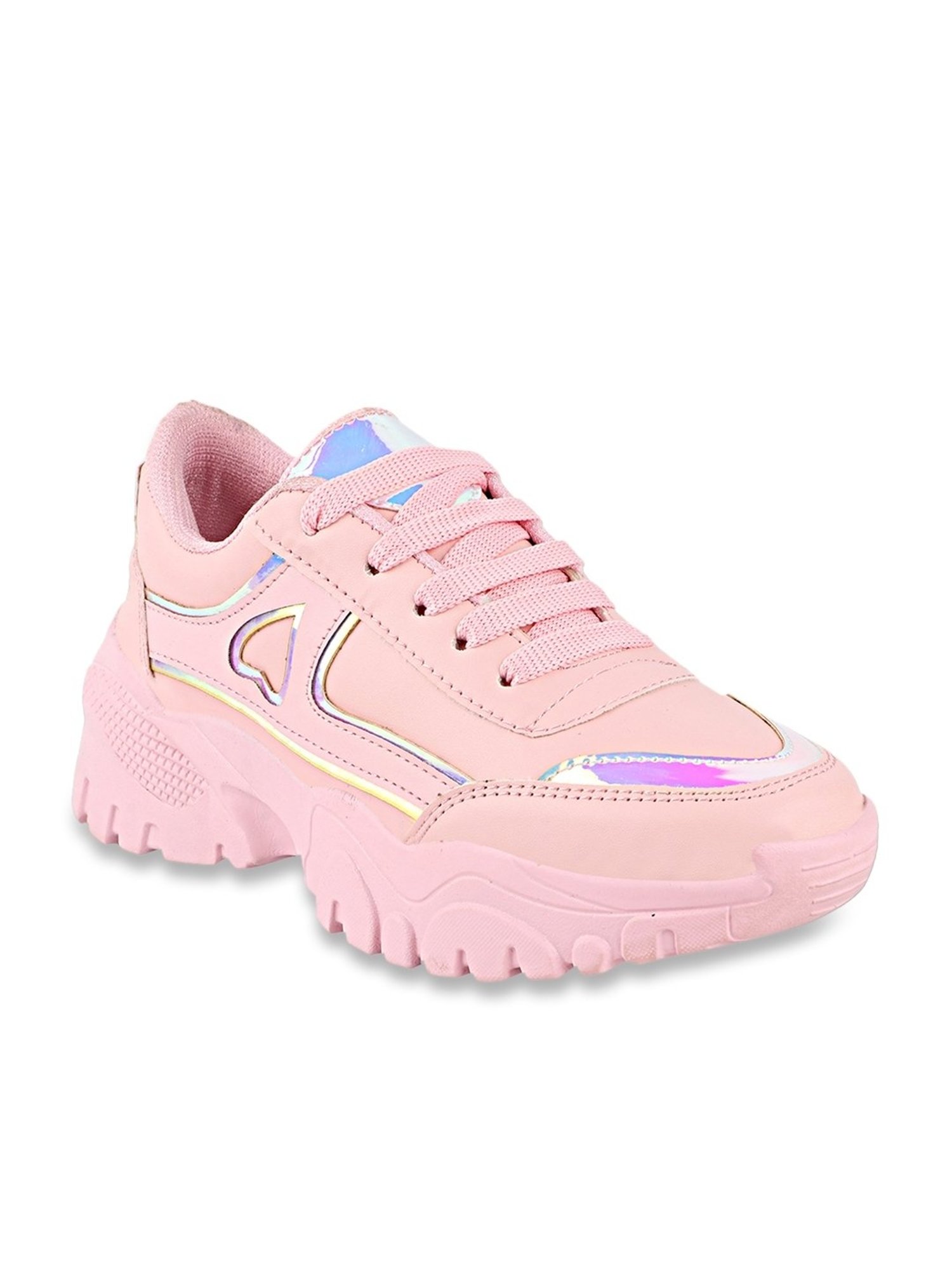 Shoetopia Women's Pink Sneakers