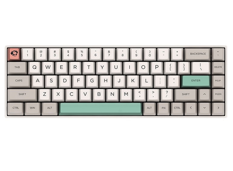 Akko 3108V2 Sailor Moon Gaming Mechanical Keyboard Pink Switch Double Shot Dye Sub PBT Keycaps NKRO Detachable USB Type-C Pink Cat Paw