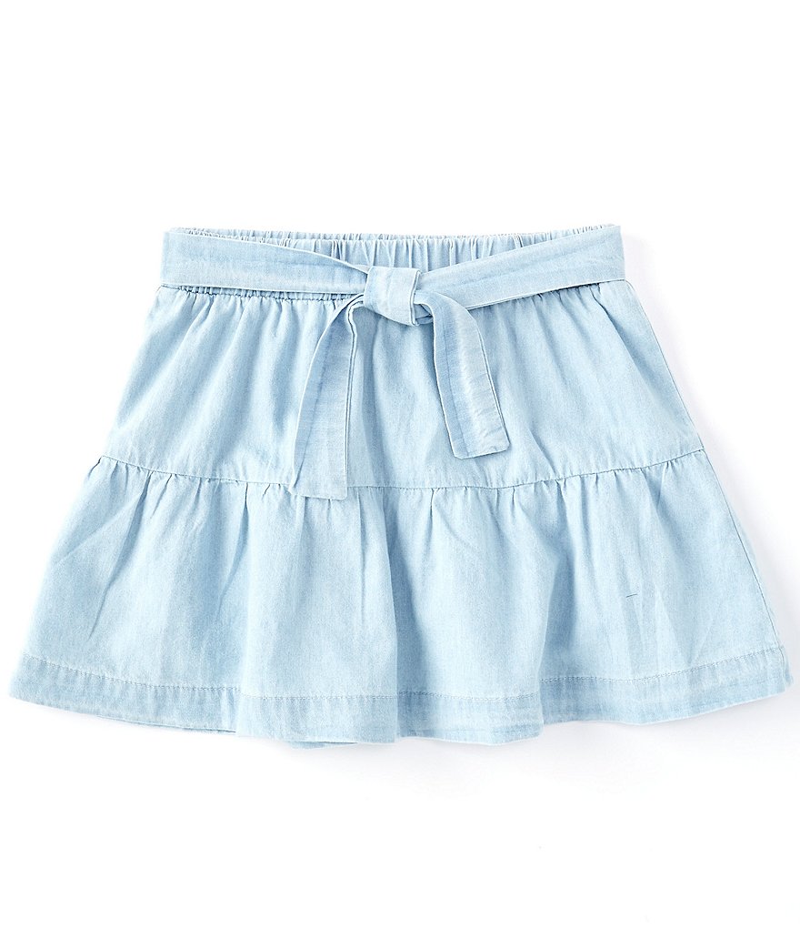 Edgehill Collection Little Girls 2T-6X Coordinating Lurex Stripe Woven Skirt