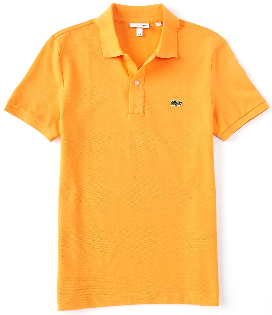 Lacoste Slim-Fit Pique Short-Sleeve Polo Shirt