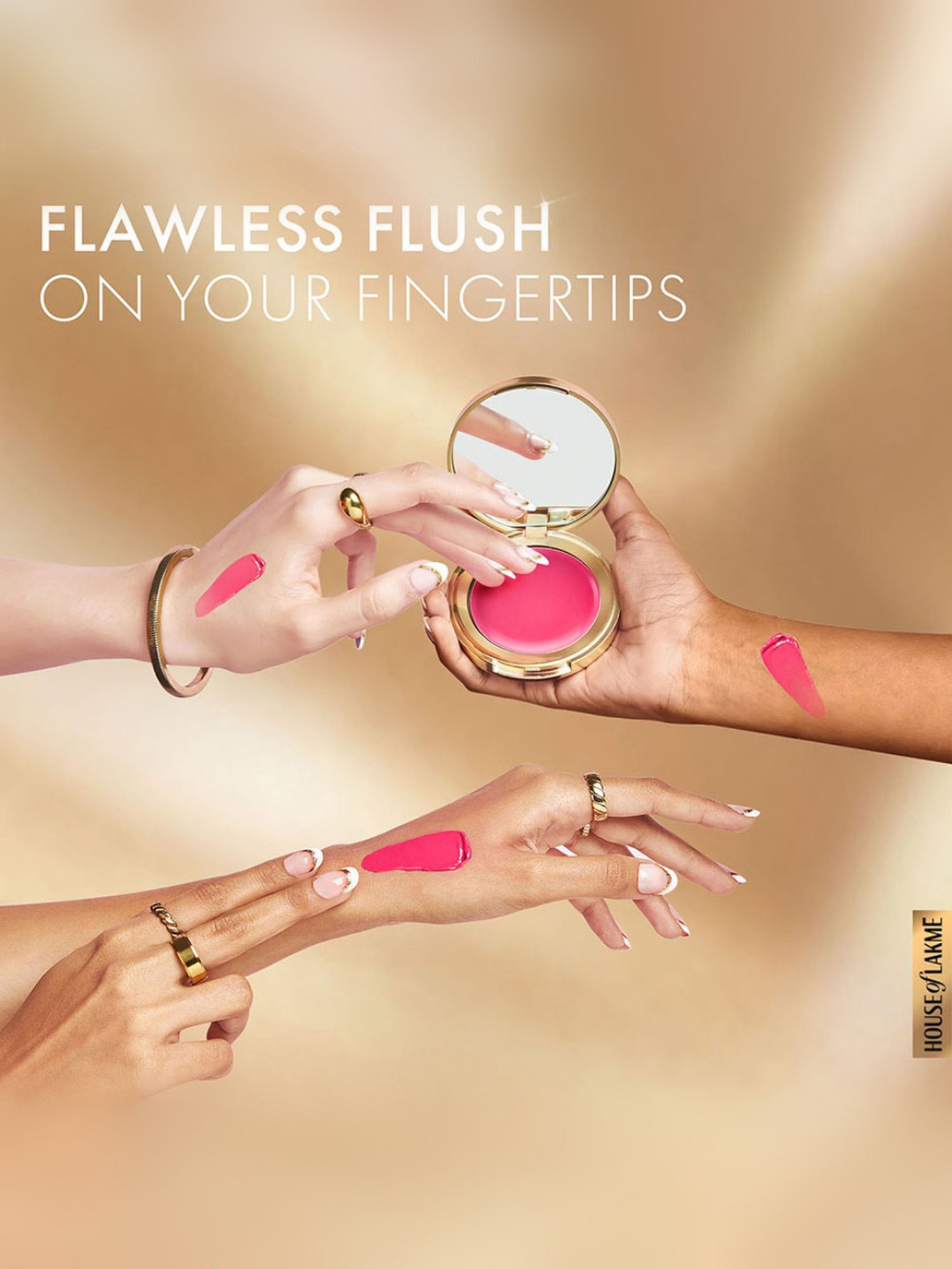 Lakme Powerplay Velvet Creme Blush Pink Rose - 9 gm