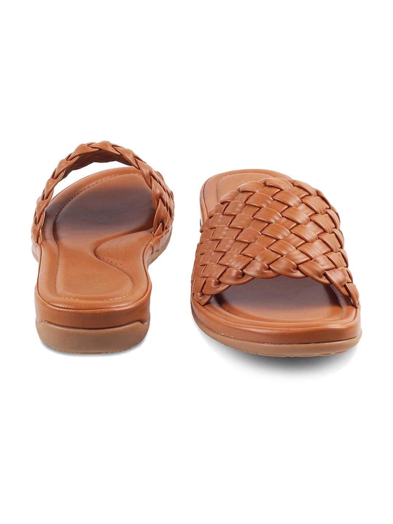 Tresmode Women's Tan Casual Sandals