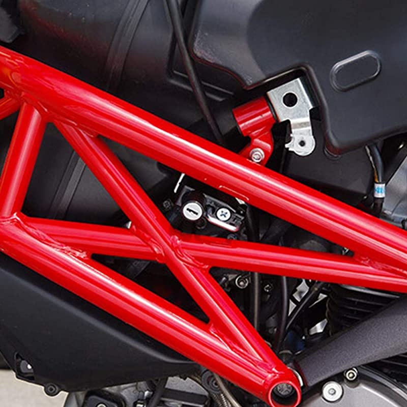 Motorcycle Helmet Lock Anti-Theft Helmet Security Lock for Ducati Monster 696/796 all years Montser 1100 2009-2010 (Non EVO model) -Black